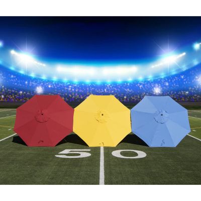 Image two of 9' Trojan Red Market Umbrella